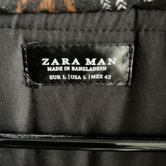 ZARA MAN COAT JACKET, SIZE LARGE - Picture 5 of 7